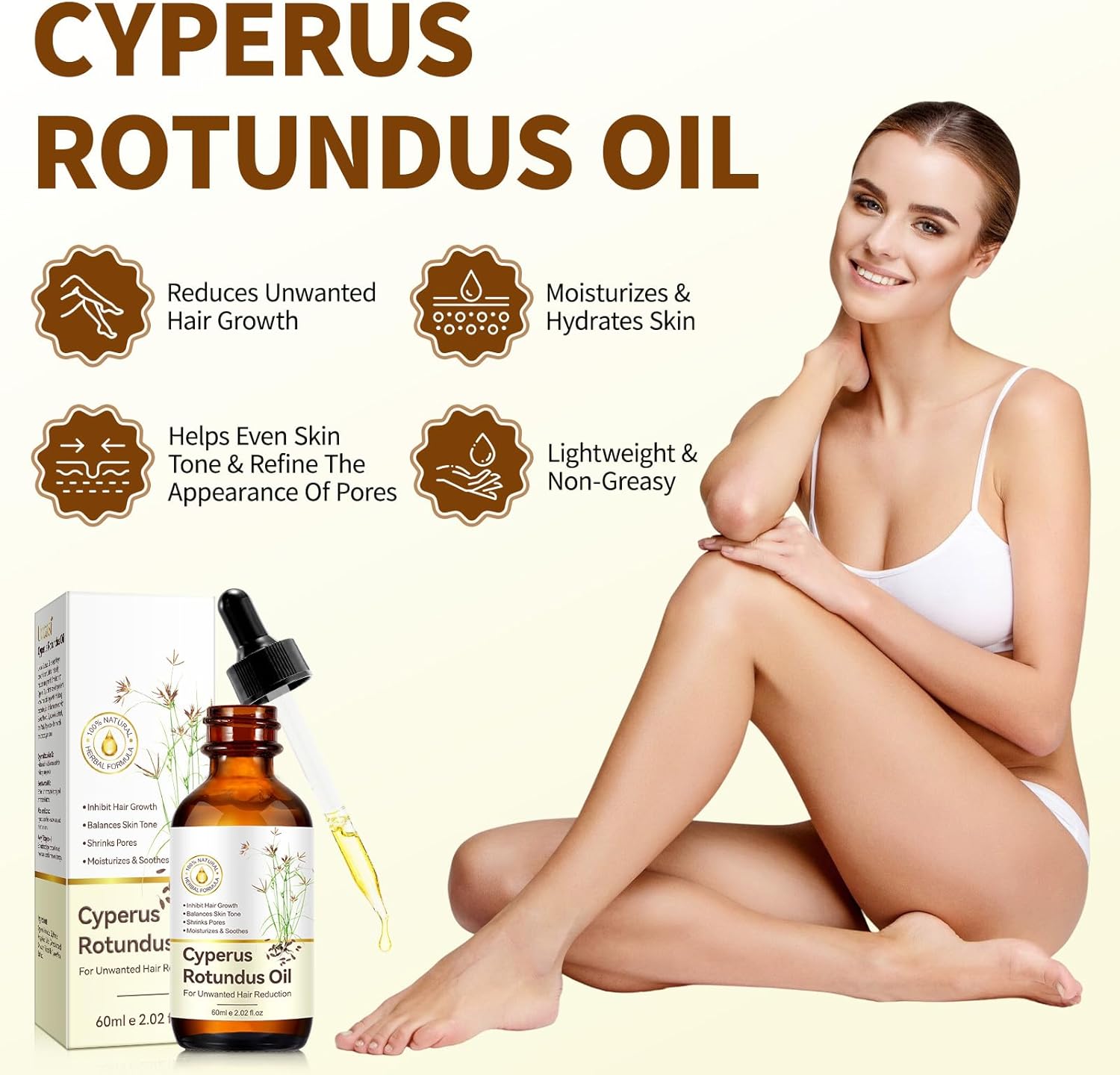 Cyperus Rotundus Oil for Hair Growth Reduction - Image 5